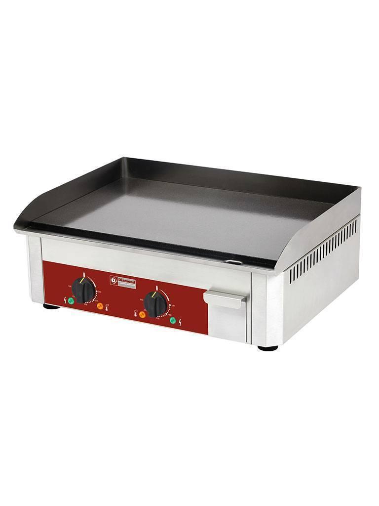 Plaque de cuisson - Électrique - Lisse - Émaillée - 60 CM - Diamant - FTE-60/SS