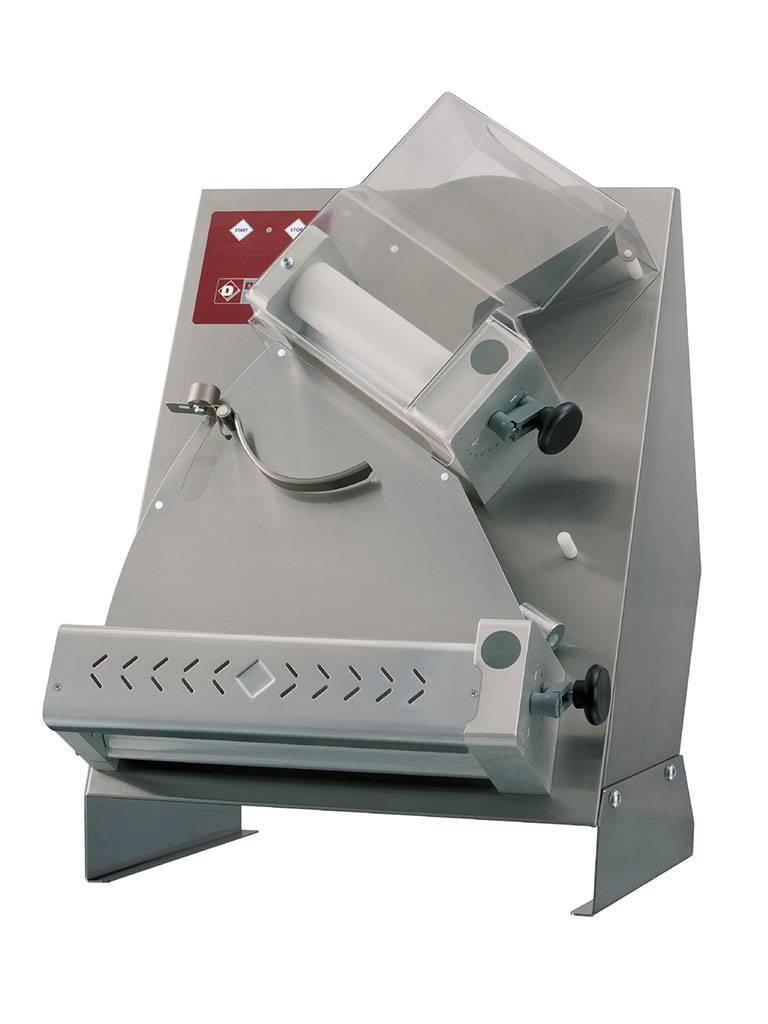 Rouleau à pâte à pizza - Ø32 CM - Inox - Diamant - P32/X