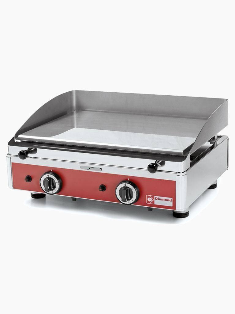 Plancha - Gaz - Lisse - 62 CM - Diamant - PLANCHA/2-N