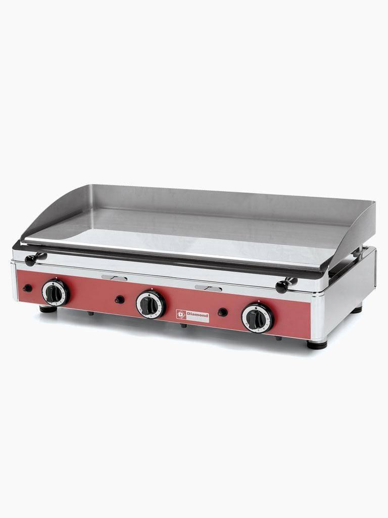 Plancha - Gaz - Lisse - 82 CM - Diamant - PLANCHA/3-N