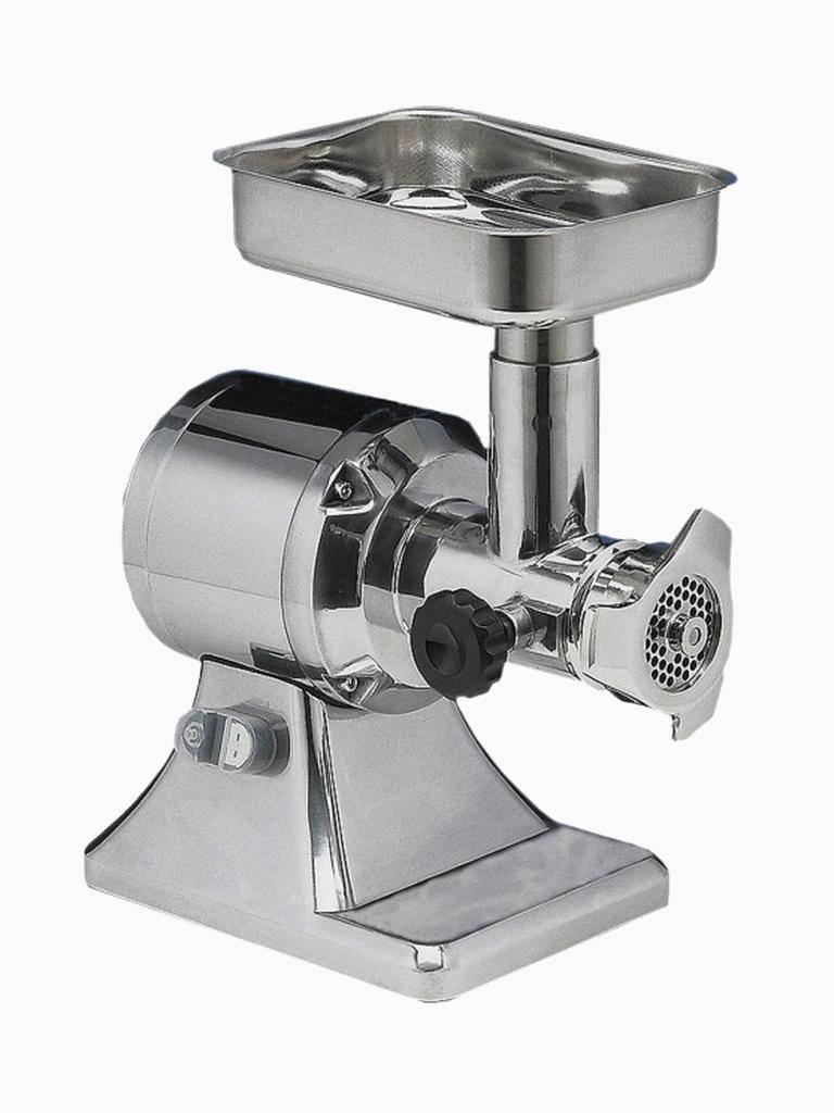 Hachoir à viande - N°12 - 200 KG/h - Inox - H 43 x 38 x 22 CM - Diamant - TS12