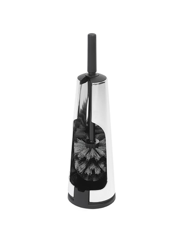 Brosse WC - 42 CM - Ø12 CM - Noir / Chrome - Brabantia - 514196