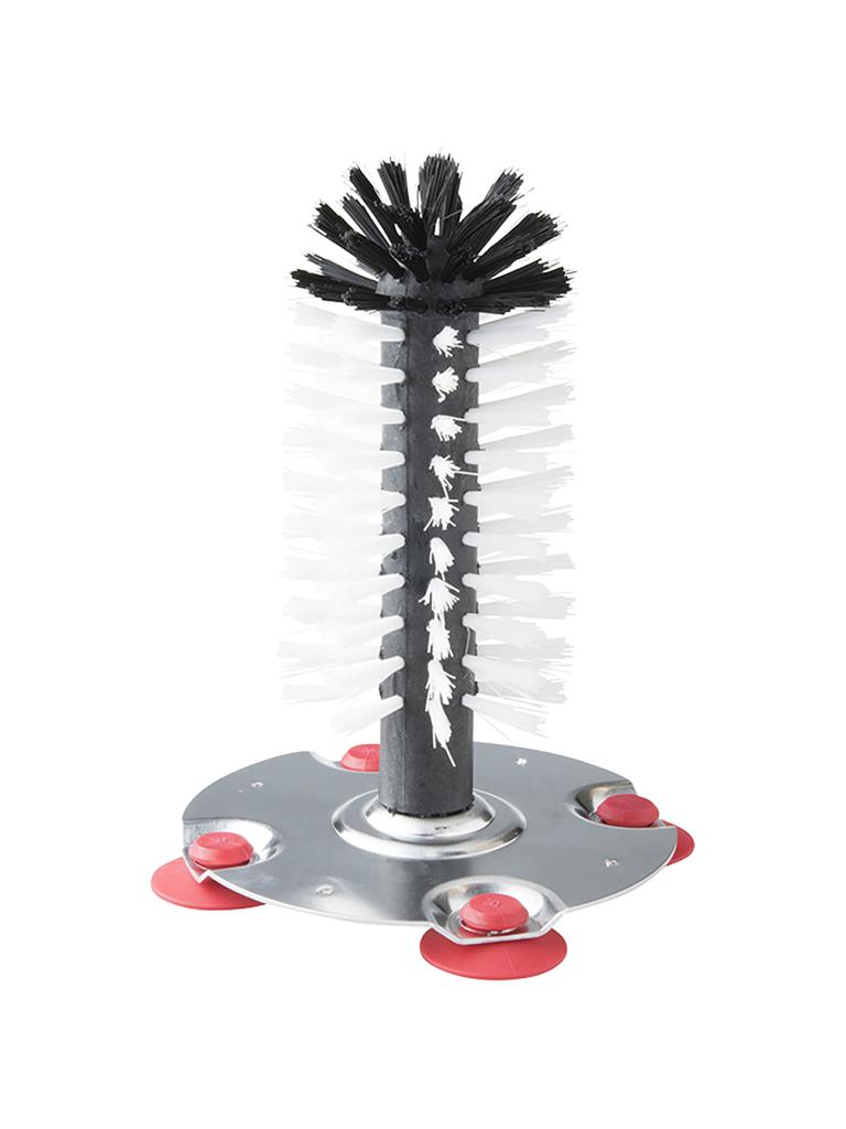 Brosse à rincer - Simple - Ø13,5 CM - 15 pièces - Base aluminium - 116160