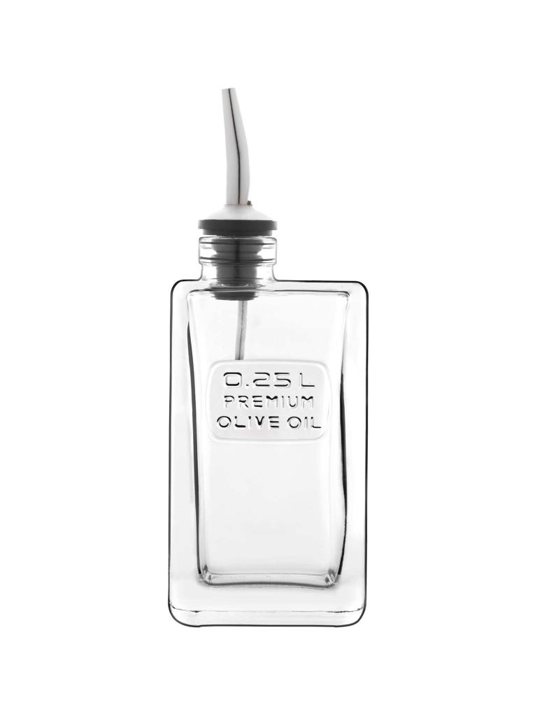 Bouteille d'huile - 12 pièces - 0,25 litre - Luigi Bormioli - Optima - 518589