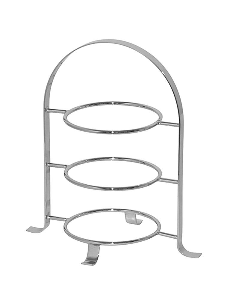 Support de service - H 25,5 x 22,5 x 16,5 CM - 0,36 KG - Chromé - 130106