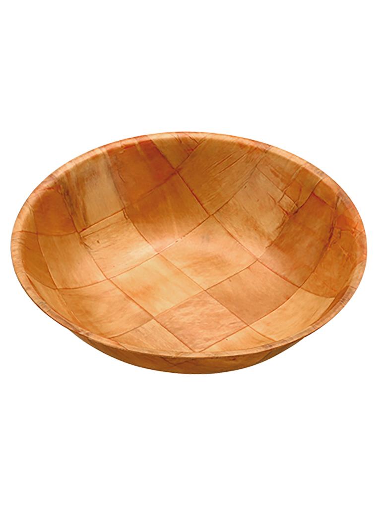 Corbeille à Pita/Pain - H 5 CM - 0,07 KG - Ø20 CM - Bois Tressé - 861061