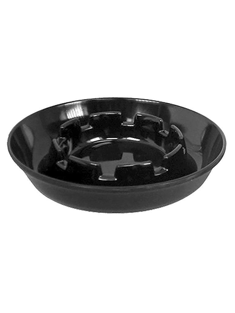 Cendrier - 0,078 KG - Ø12,5 CM - Mélamine - Noir - 072025