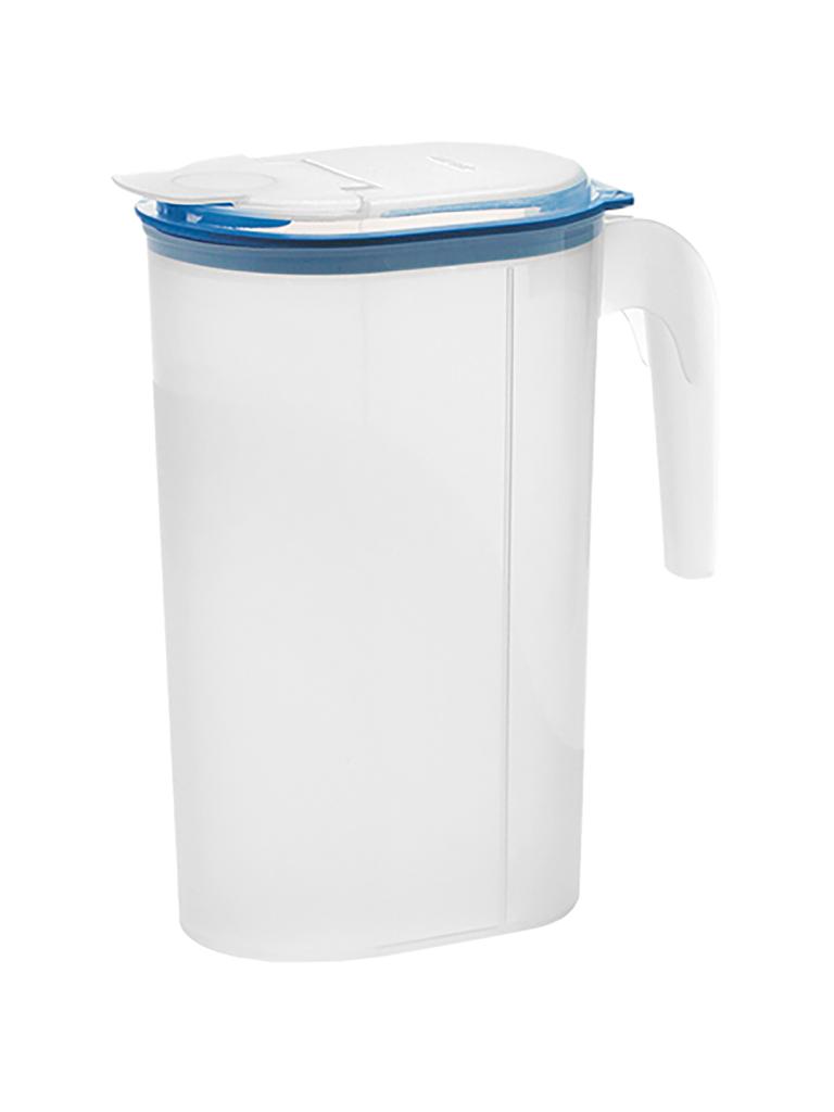 Pichet - H 20 x 19 x 10 CM - 0,229 KG - Polypropylène - Transparent - 1,5 Litre - 059018