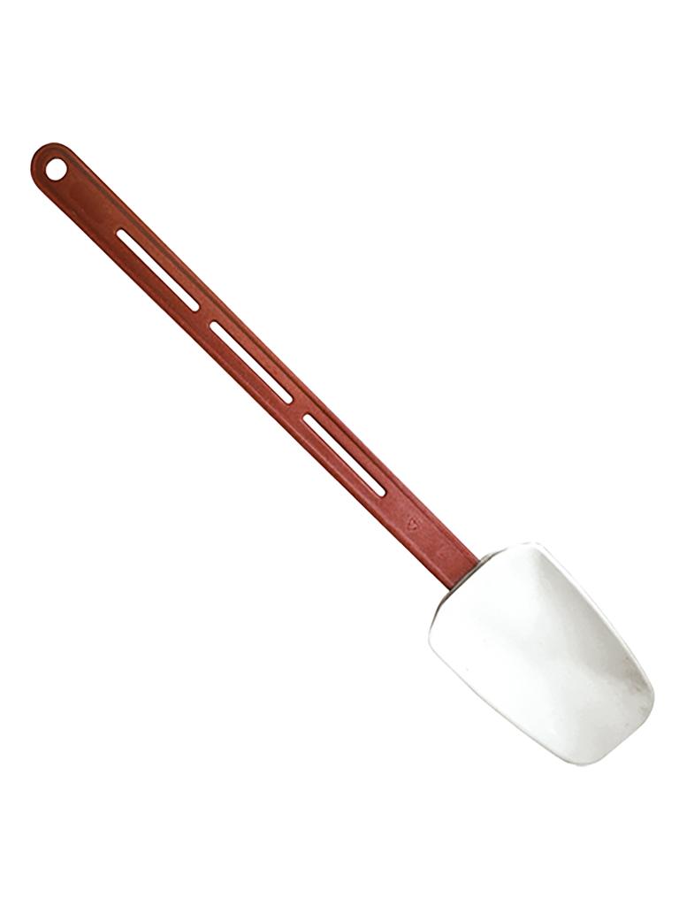 Grattoir / Cuillère - 0,123 KG - 42 CM - Silicone - Rouge - +0°C / +260°C - 560242