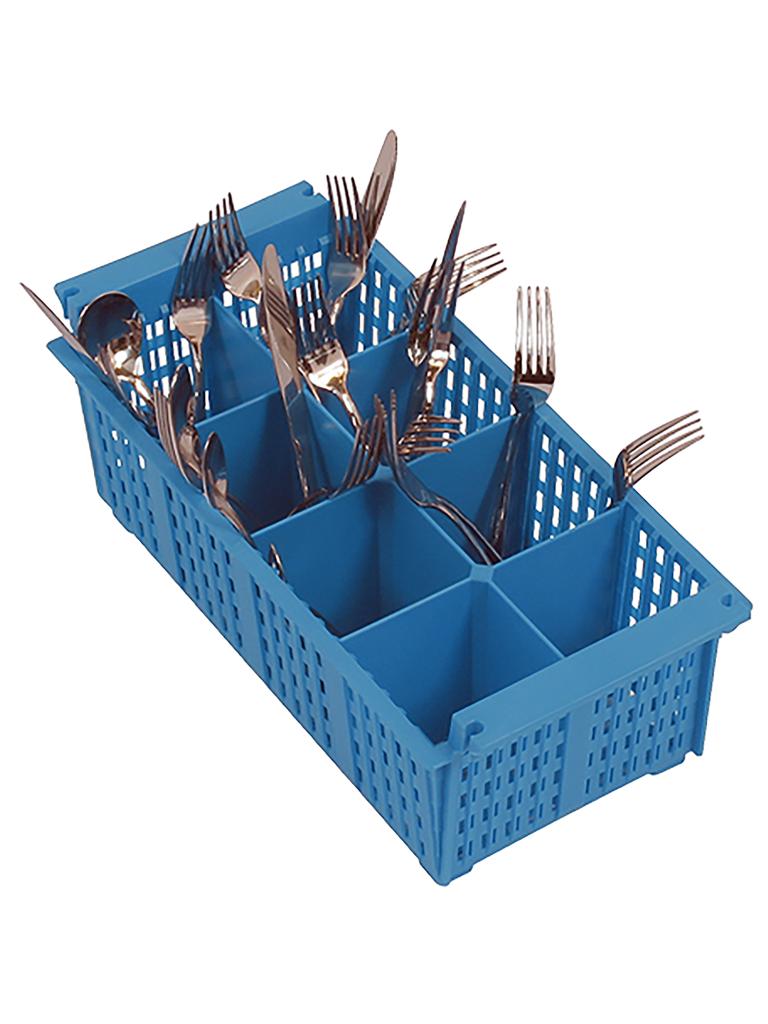 Range couverts / - H 15 x 43 x 21 CM - 1,5 KG - Polypropylène - Panier à couverts - 023013