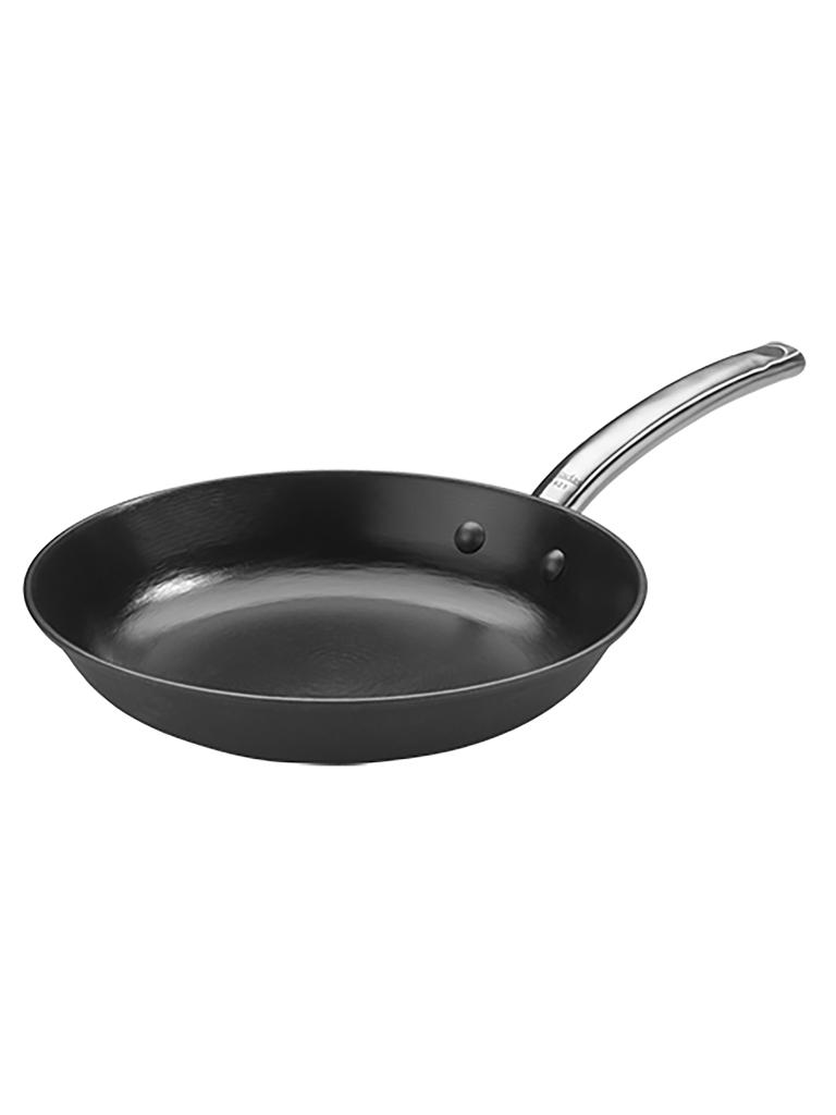 Poêle Lyonnaise - H 4,5 CM - 0,86 KG - Ø20 CM - Acier Fonte Légère - Pujadas - 720790