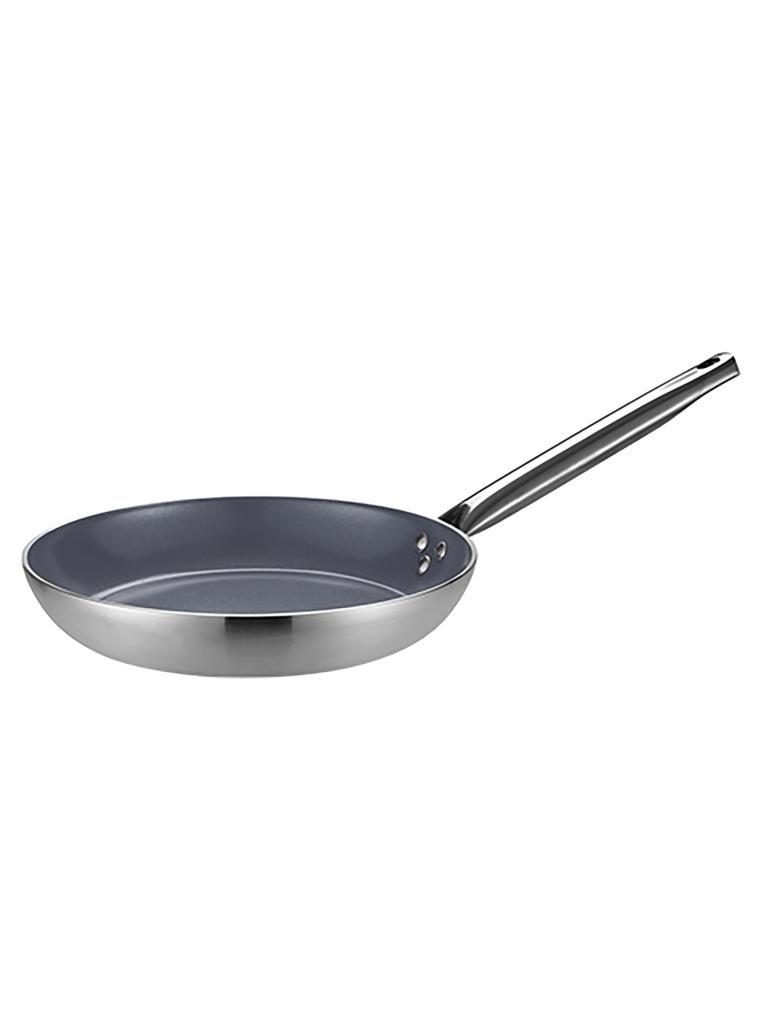 Poêle lyonnaise - H 5 CM - 1 225 KG - Ø28 CM - Aluminium - Pujadas - 720712