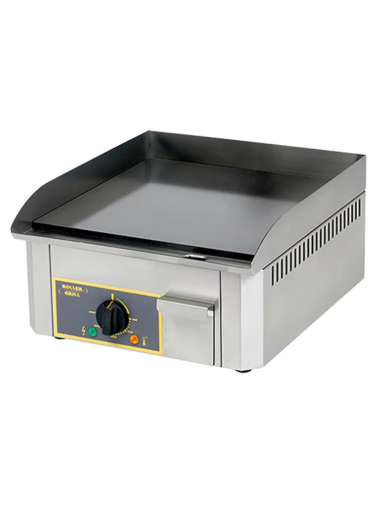Plaque de cuisson - H 23 x 40 x 47,5 CM - 19 KG - 220 - 240 - Sans - Prise V - 3000 W - Inox - Lisse - +0°C / +300°C - Roller Grill - 304045