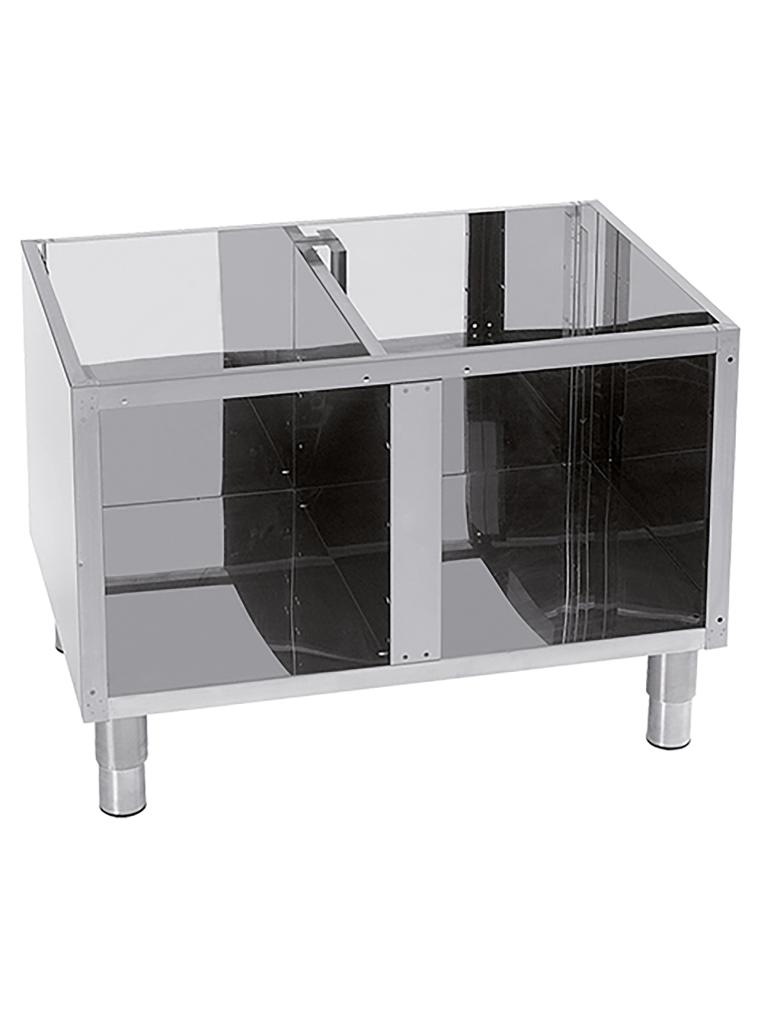 Meuble bas - H 57 x 80 x 54 CM - 14,5 KG - Inox - 316065