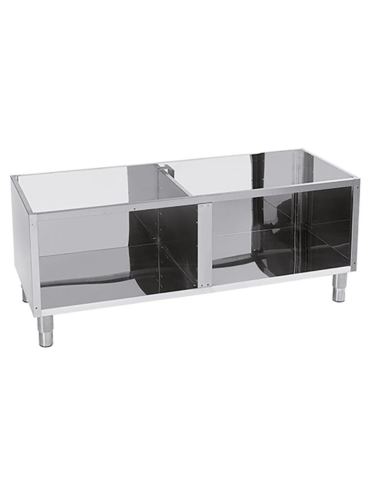 Meuble bas - H 57 x 140 x 54 CM - 21 KG - Inox - 316067