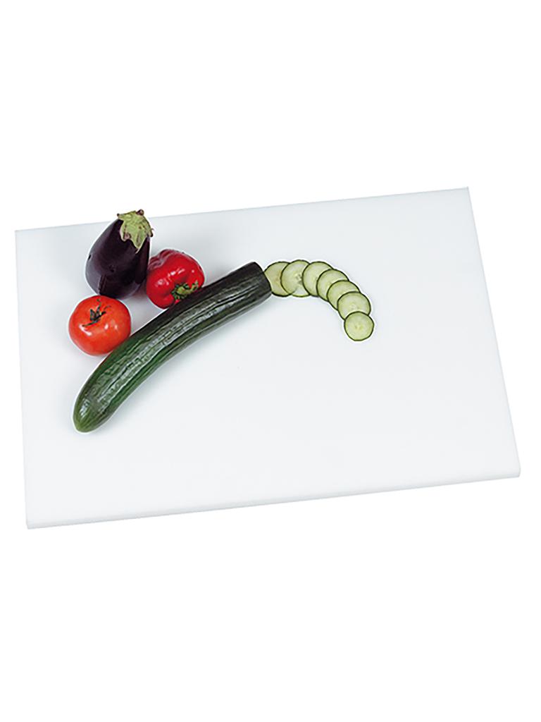 Lame de découpe - 39 x 57 CM - 4 285 KG - Polyéthylène - Blanc - 316153