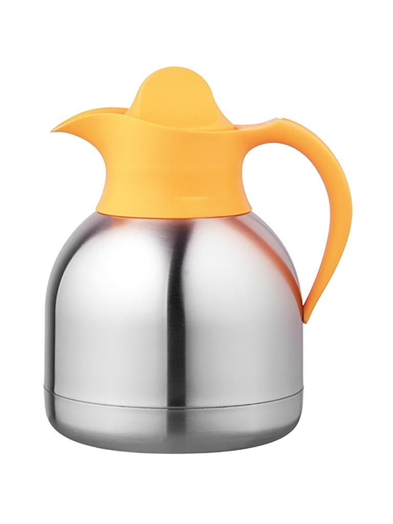 Pichet isotherme - H 20 CM - 0,5 KG - Inox 18/10 - Jaune - 1 Litre - 595010