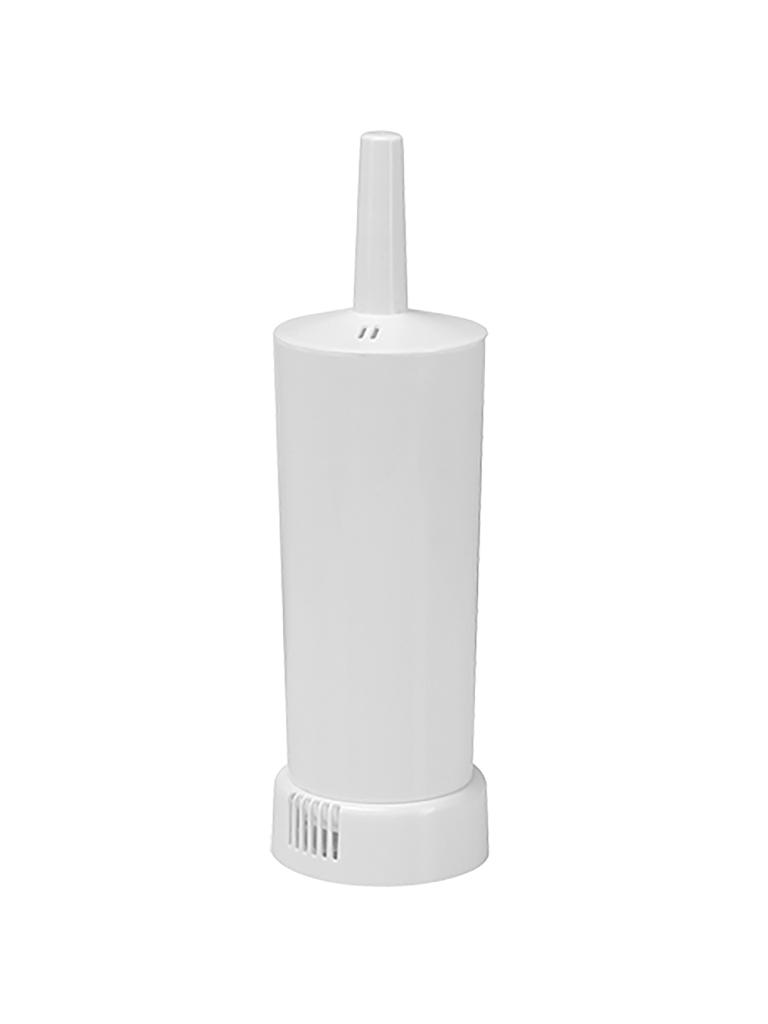 Brosse WC - H 36 CM - 0,243 KG - Ø10,5 CM - Polypropylène - Blanc - Denox - 600920