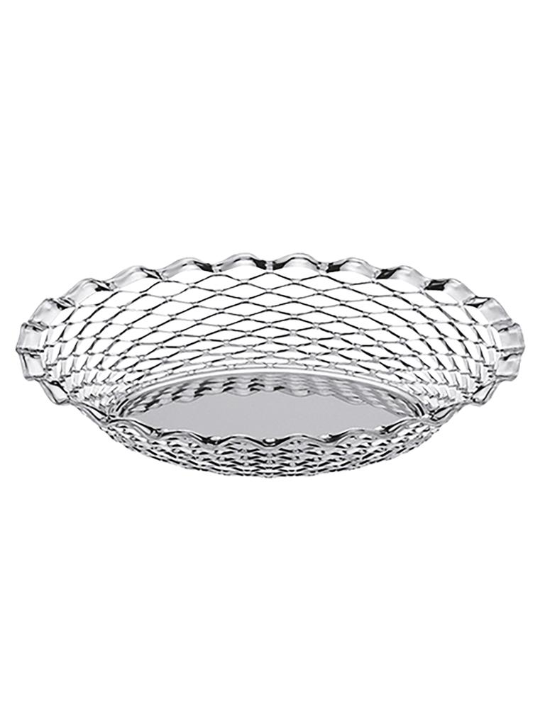 Corbeille à pain - H 4 x 25 x 18 CM - 0,13 KG - Inox - 930035