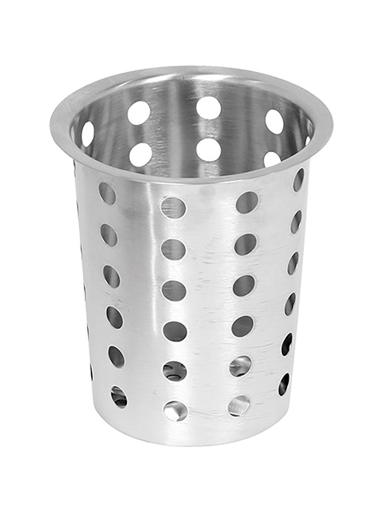 Coupelle à couverts - H 13,5 CM - 0,15 KG - Ø10 CM - Inox - 705095