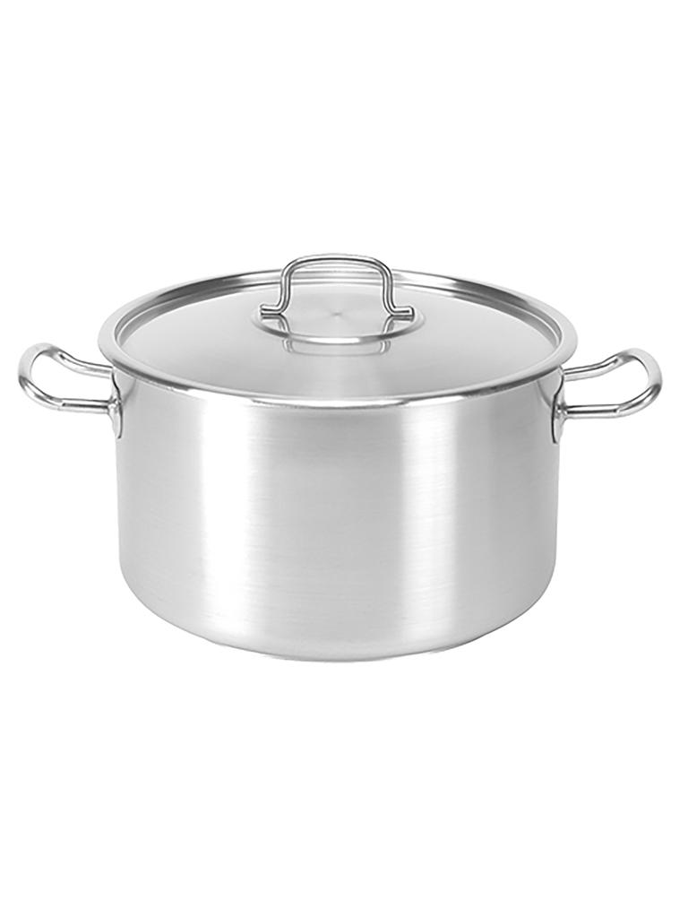 Marmite Moyenne - H 13 CM - 1,2 KG - Ø20 CM - Inox 18/10 - 4 Litre - Standard - Pujadas - 720017
