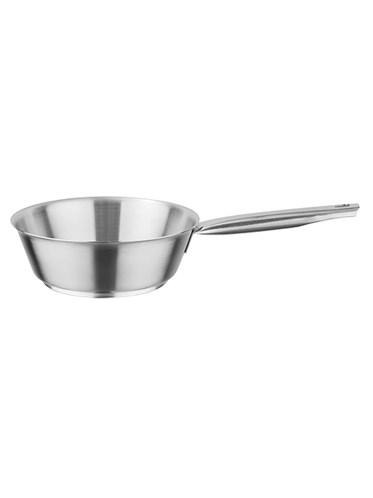 Sauteuse - H 7 CM - 0.945 KG - Ø22 CM - Inox 18/10 - 2.1 Litre - Pujadas - 720113