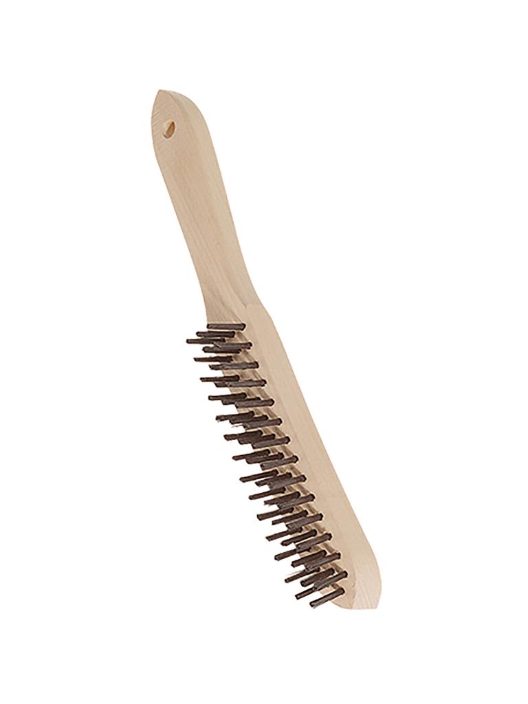 Brosse en acier - H 4 x 2,5 CM - 0,108 KG - 28 CM - Acier - 803001