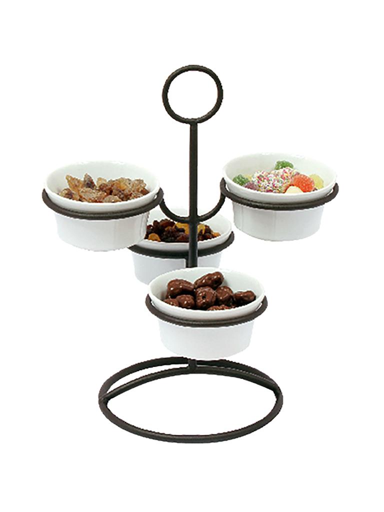 Présentoir Ramequin - H 31 CM - 0.01 KG - Ø10 CM - Métal - 875010