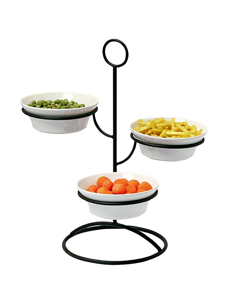 Présentoir Légumes - H 37 CM - 0.01 KG - Ø14 CM - Métal - 875015