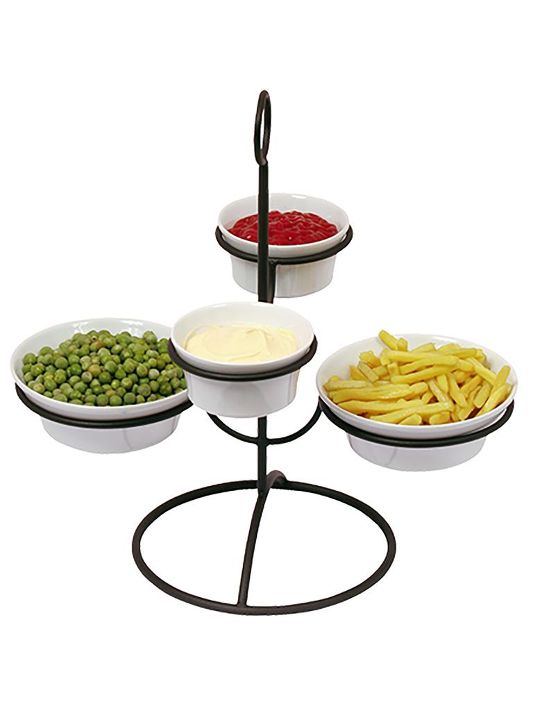 Combiné Support De Service - H 34 CM - 0,01 KG - Métal - 875020