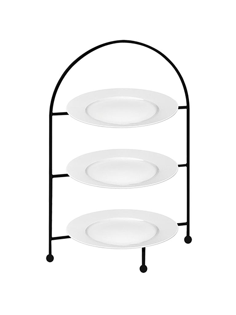 Assiettes Support De Service - H 44 CM - 0,1 KG - Ø26,5 CM - Métal - 875055