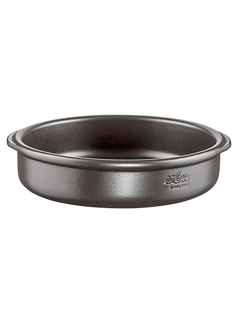 Cocotte - H 4 CM - 0,5 KG - Ø17 CM - Faïence - Noir - 0,5 Litre - Regas - 540010