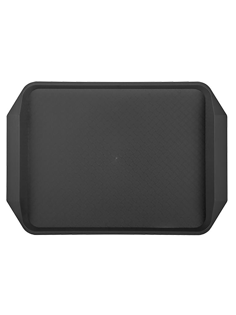 Plateau - H 2,5 x 42 x 30 CM - 0,48 KG - Polypropylène - Noir - Caterchef - 430135