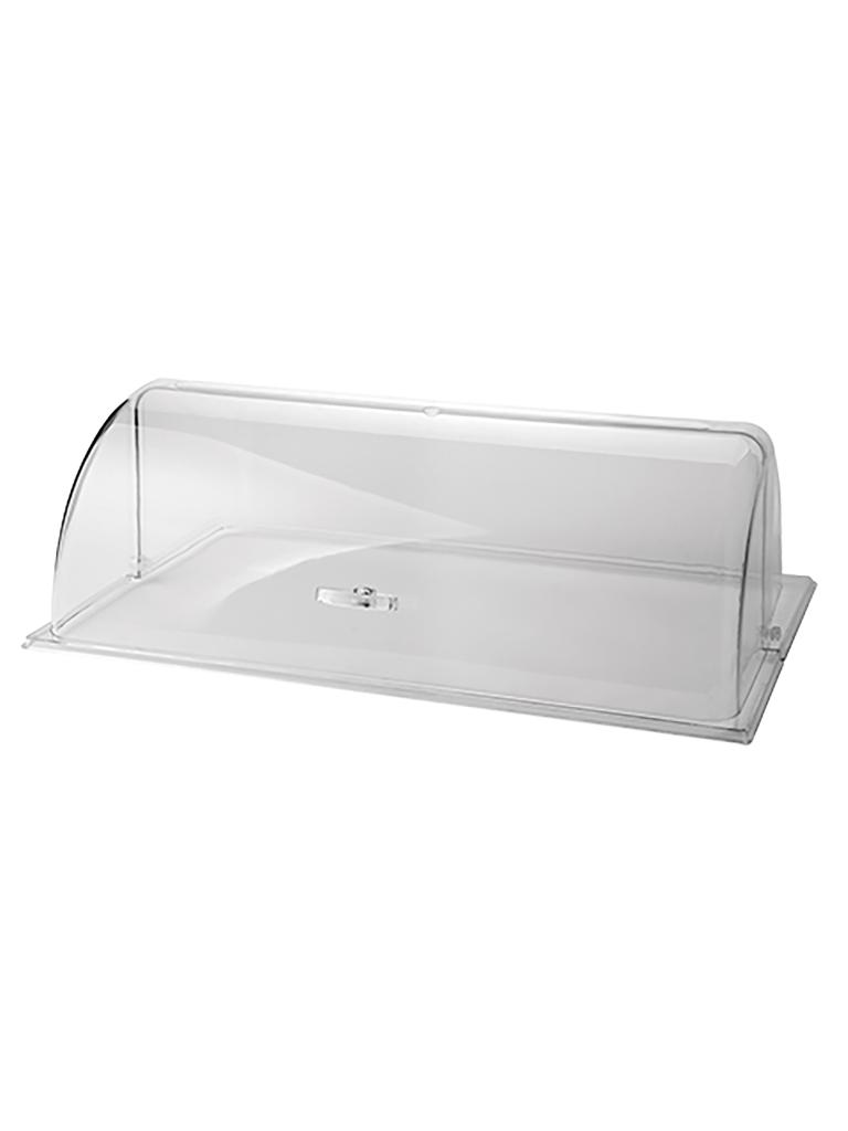 Couvercle - 1/1 GN - 53 x 32,5 CM - Polycarbonate - Transparent - Couvercle Rolltop - 145215