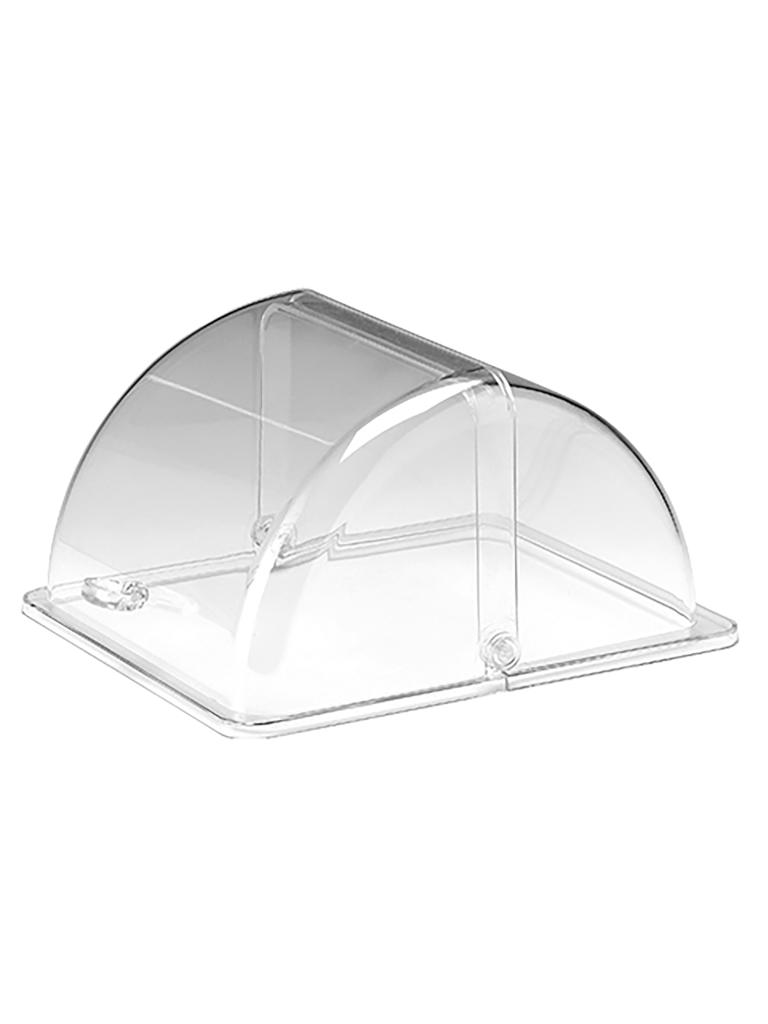 Couvercle - 1/2 GN - H 19 x 37 x 37 CM - Polycarbonate - Transparent - Couvercle Rolltop - 145245