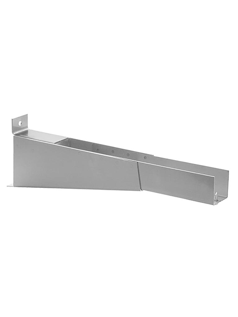 Support étagère - H 10 x 30 x 6 CM - 1 KG - Inox - 317092