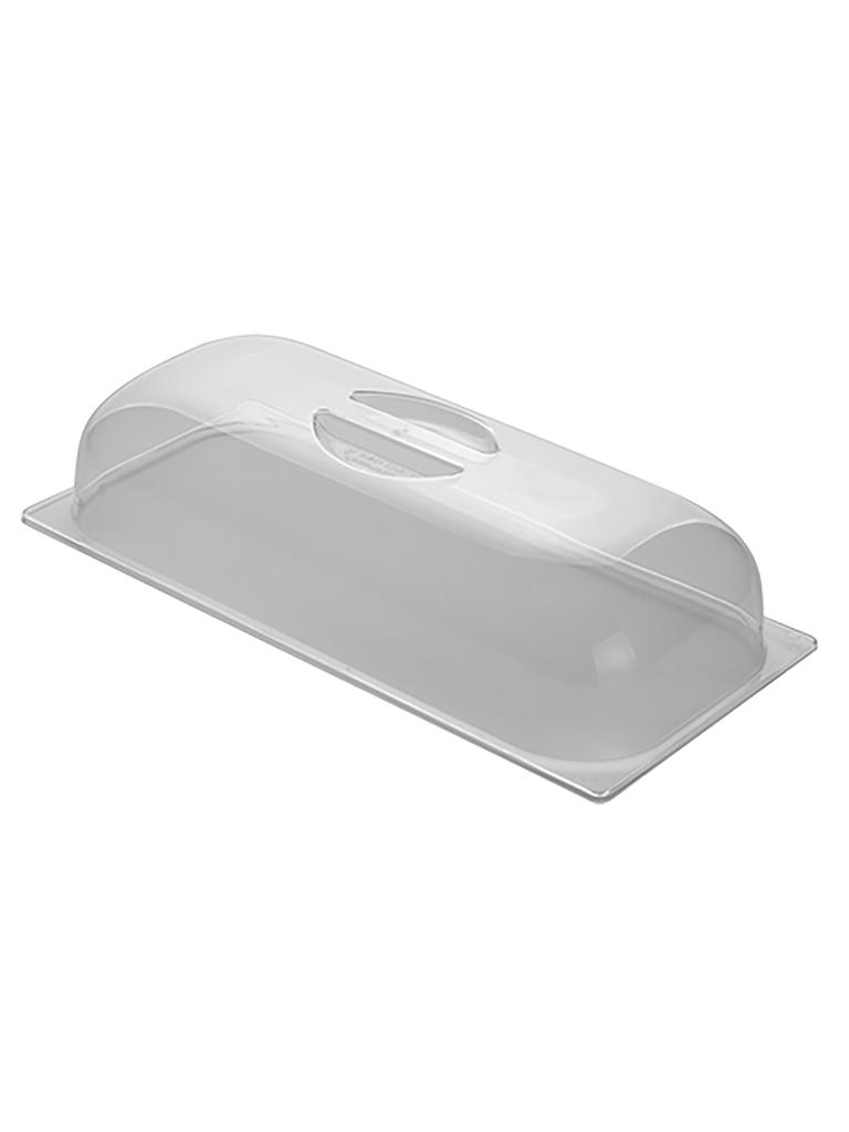 Couvercle Ice - H 7,6 x 36 x 16,5 CM - 0,245 KG - Polycarbonate - Transparent - Modèle en relief - 953946