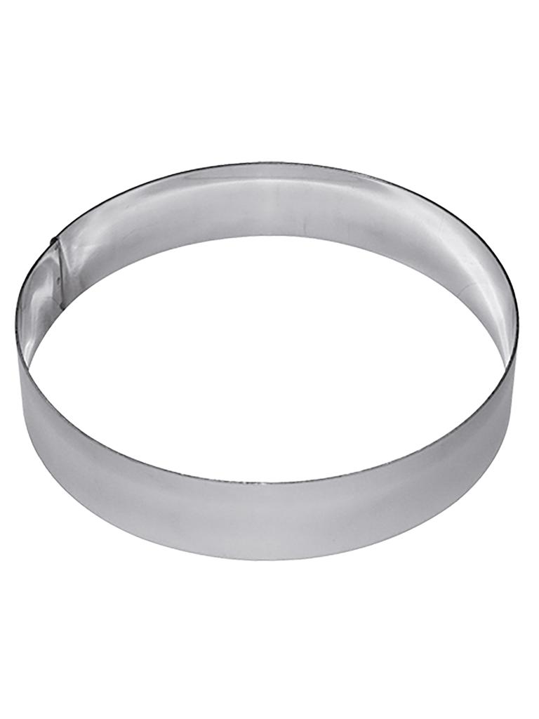 Cercle à gâteau - H 4,5 CM - 0,37 KG - Ø22 CM - inox - 899312