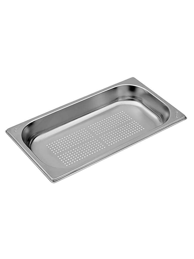 Bac gastronorme - GN 1/3 - 1,8 Litre - H 4 x 32,5 x 17,6 CM - Inox - Caterchef - 953556