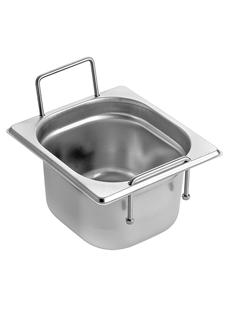 Bac gastronorme - GN 1/6 - 1,5 Litre - H 10 x 17,6 x 16,2 CM - Inox - Caterchef - 953473