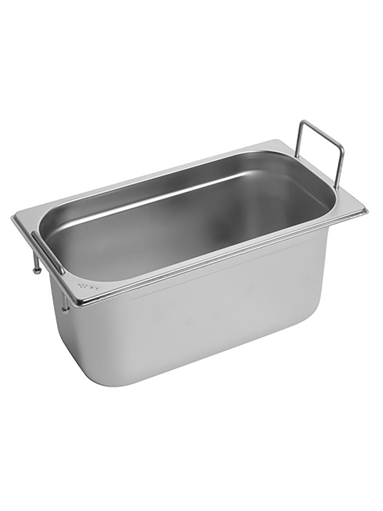 Bac gastronorme - 1/3 GN - 5,4 Litre - H 15 x 32,5 x 17,6 CM - Inox - Caterchef - 953452
