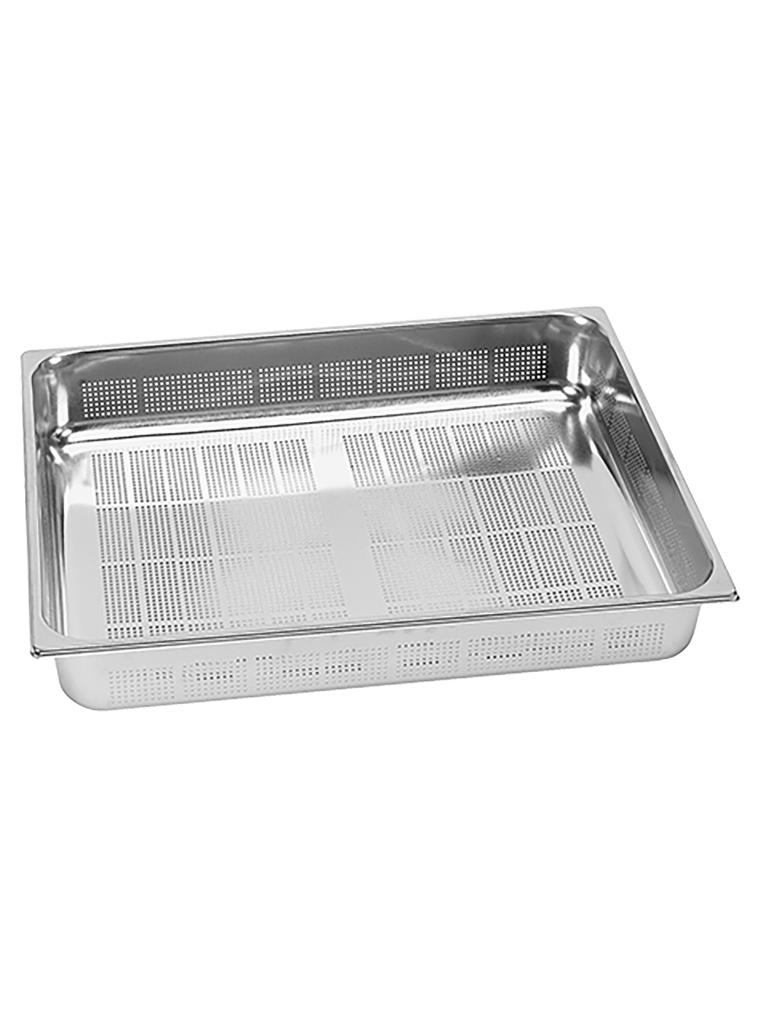 Bac gastronorme - GN 2/1 - 9,5 Litre - H 4 x 65 x 53 CM - Inox - Caterchef - 953546
