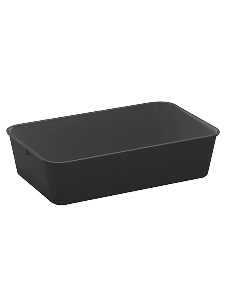 Plateau à viande - H 8 x 30 x 19 CM - 0,2 KG - Mélamine - Noir - WACA - 937661