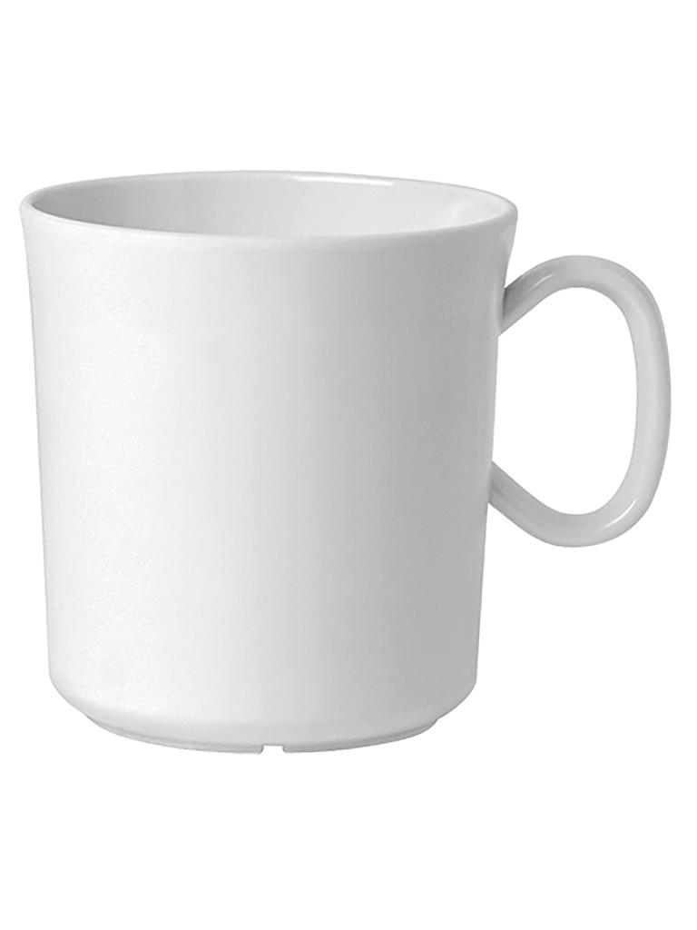 Gobelet - H 9,5 CM - 0,125 KG - Ø8,5 CM - Mélamine - Blanc - 0,4 Litre - WACA - 937768