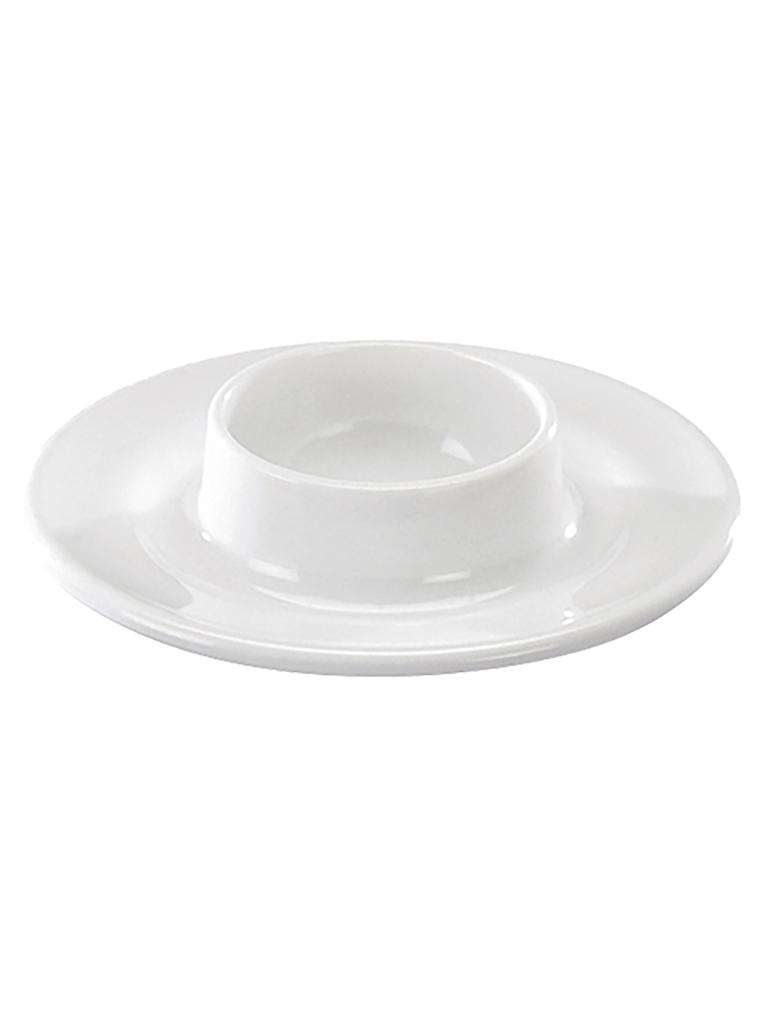 Coquetier - 0,04 KG - Ø9,2 CM - Mélamine - Blanc - WACA - 937932