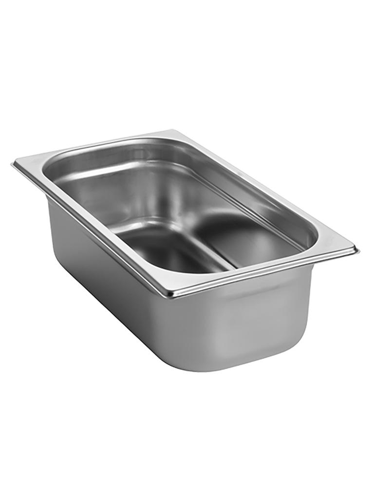 Bac gastronorme - 1/3 GN - 3,5 Litre - H 10 x 32,5 x 17,6 CM - Inox - Caterchef - 953133
