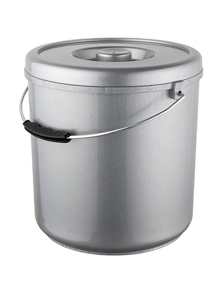 Seau - H 30 CM - 0,86 KG - Ø29 CM - Polypropylène - Blanc - 15 Litres - 956051