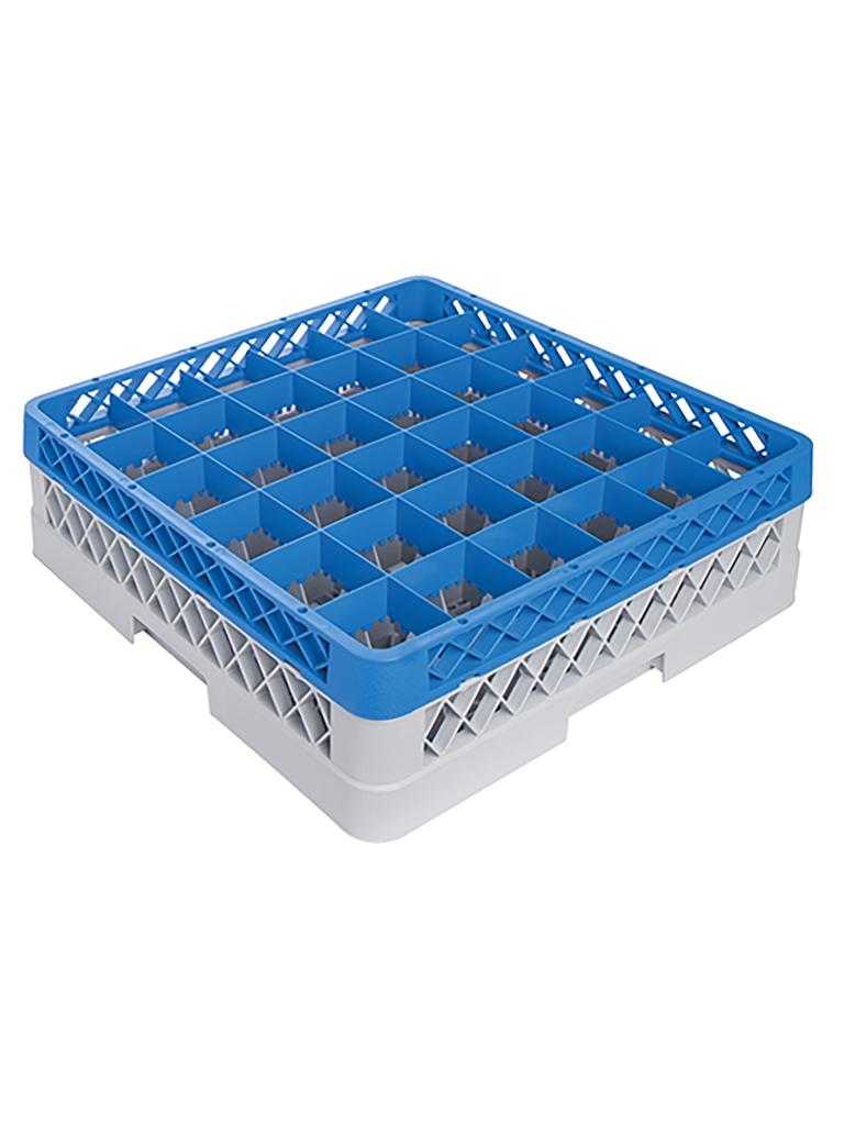 Corbeille à verres sur pied - H 14 x 50 x 50 CM - 0,01 KG - Polypropylène - Corbeille à verres sur pied - CaterRacks - CR3621