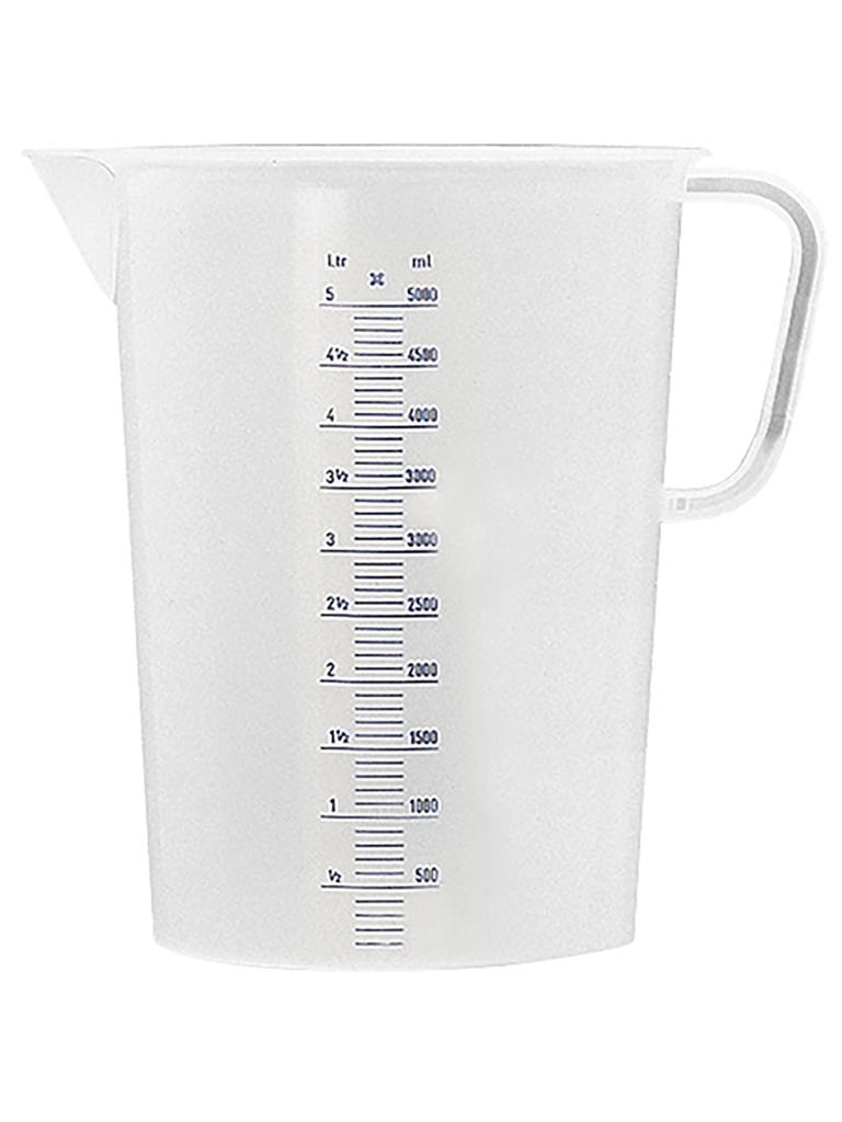Gobelet doseur - H 14 CM - 0,07 KG - Ø9 CM - Polypropylène - Transparent - 0,5 Litre - 027001