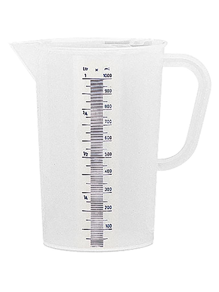 Gobelet doseur - H 16.5 CM - 0.11 KG - Ø12 CM - Polypropylène - Transparent - 1 Litre - 027002
